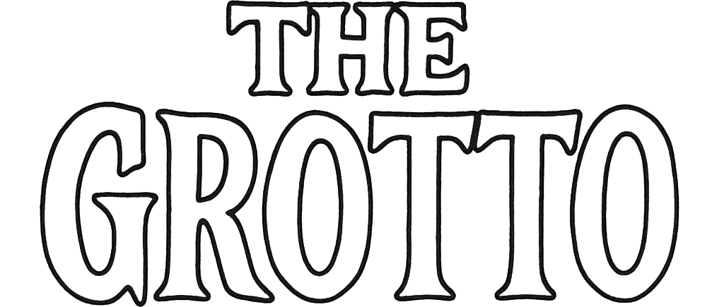 The Grotto wordmark in outlined lettering